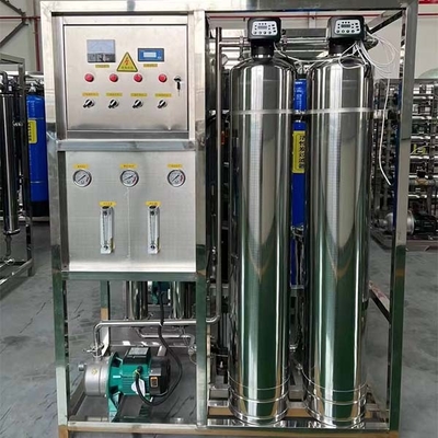 0.5 tấn một giai đoạn hai bể máy thẩm thấu ngược cho nước uống