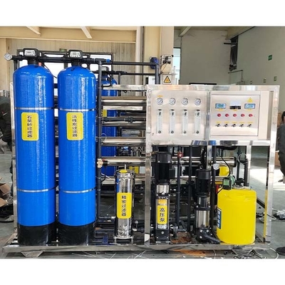 1 tấn Cấp đôi của thiết bị thẩm thấu ngược chính xác cao