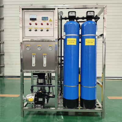 500LPH Hệ thống thẩm thấu ngược nước tinh khiết lọc nước RO công nghiệp xử lý nước