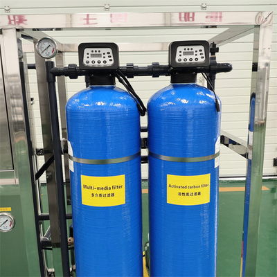 0.5 tấn Máy xử lý nước với bộ lọc đảo chiều bằng vỏ gỗ