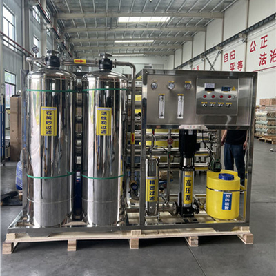 2000lph Hệ thống làm sạch nước tốc độ cao với hoạt động đáng tin cậy