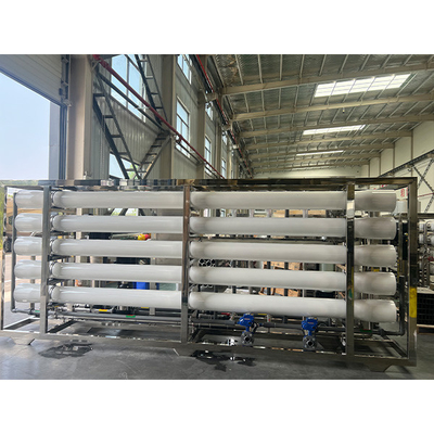 Thiết bị tinh khiết theo dõi thông minh 8t / h Thiết bị tinh khiết nước qua thẩm thấu ngược hai giai đoạn