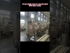 12 tấn thiết bị thẩm thấu ngược đơn với môi trường lọc được vận chuyển đến Libya